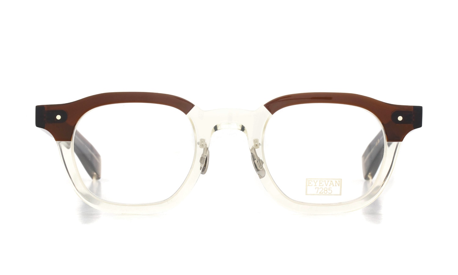EYEVAN7285 メガネ通販 363(47) c.353 BEER BROWN/BECR
