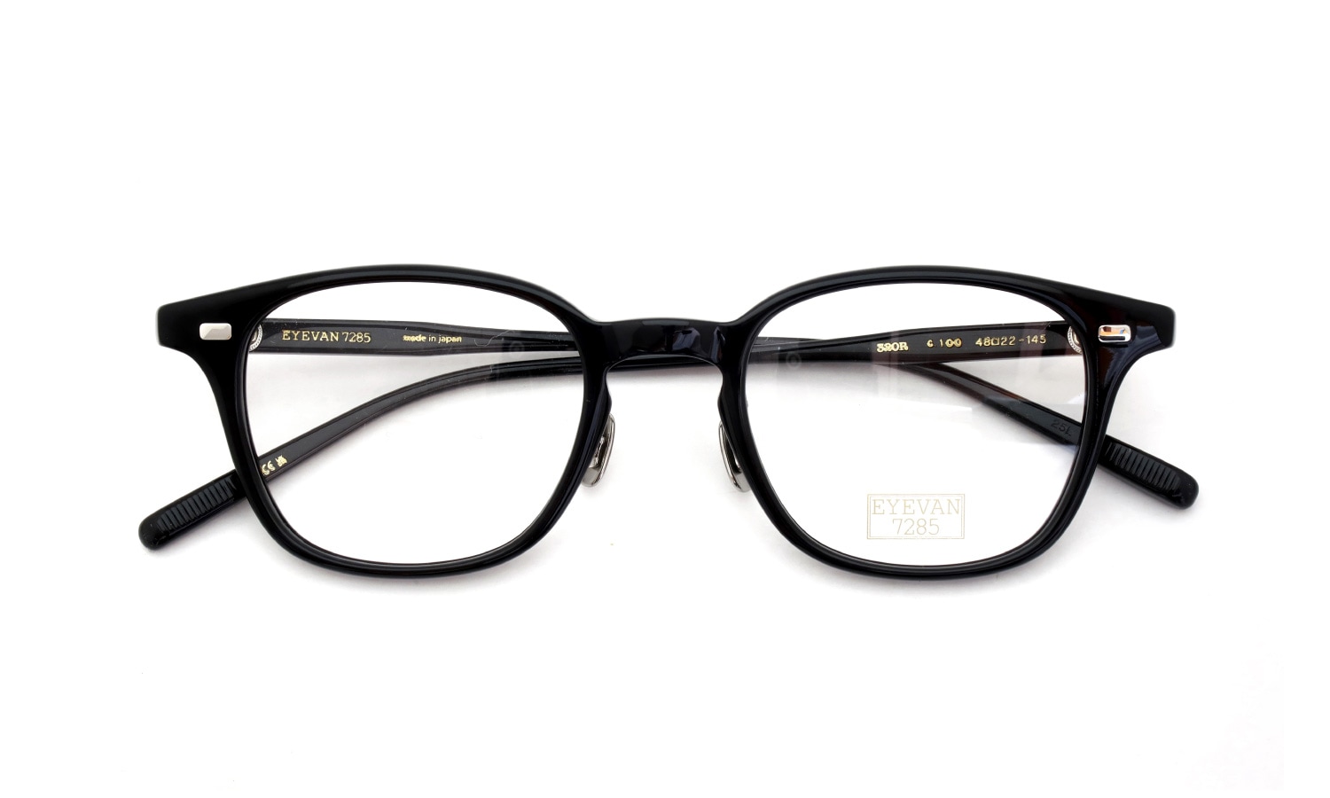 EYEVAN7285 メガネ通販 320R c.100 BLACK
