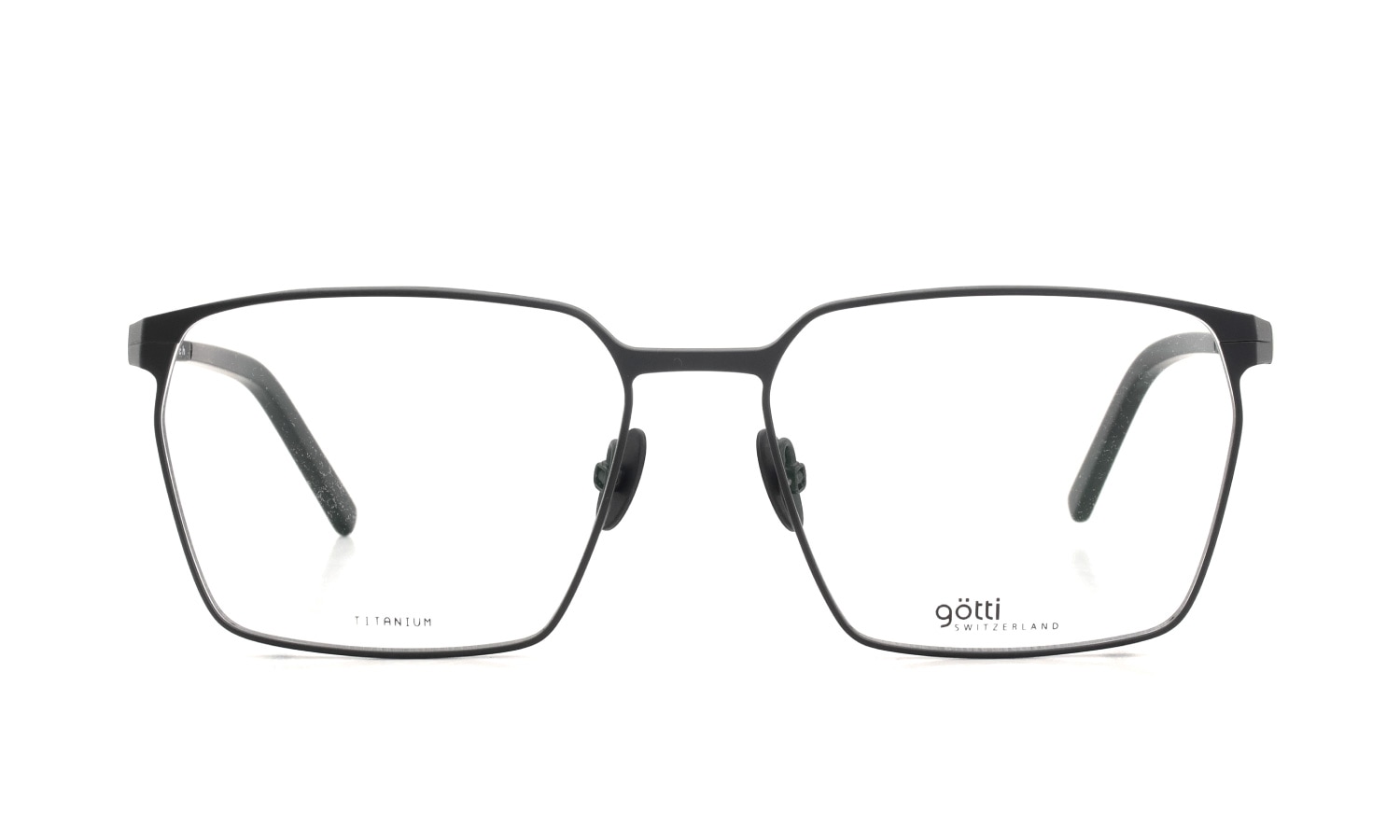 GOTTI SWITZERLAND メガネ JARY col.BLKM 正面