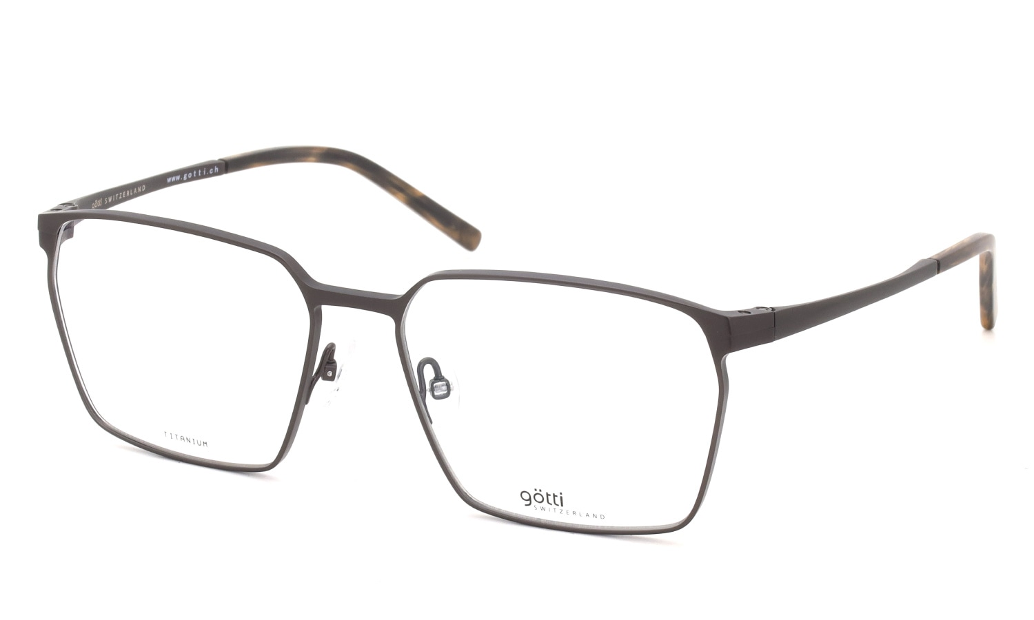 GOTTI SWITZERLAND メガネ JARY col.BRM 斜め正面