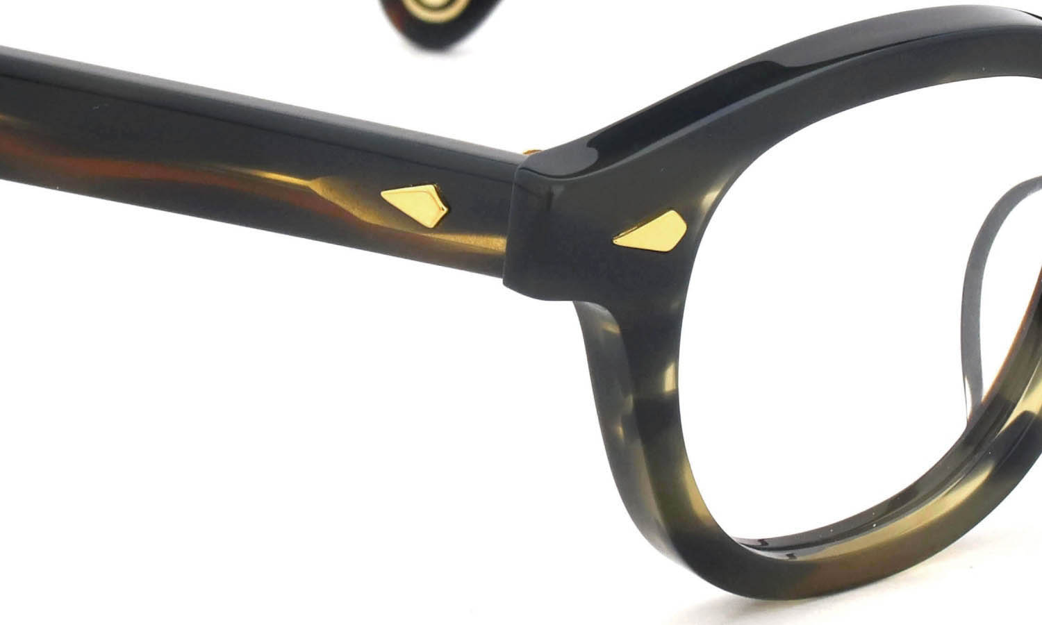 JULIUS TART OPTICAL AR Gold Series メガネ AR-44-22 Camo Sasa/Gold PL-001Ce