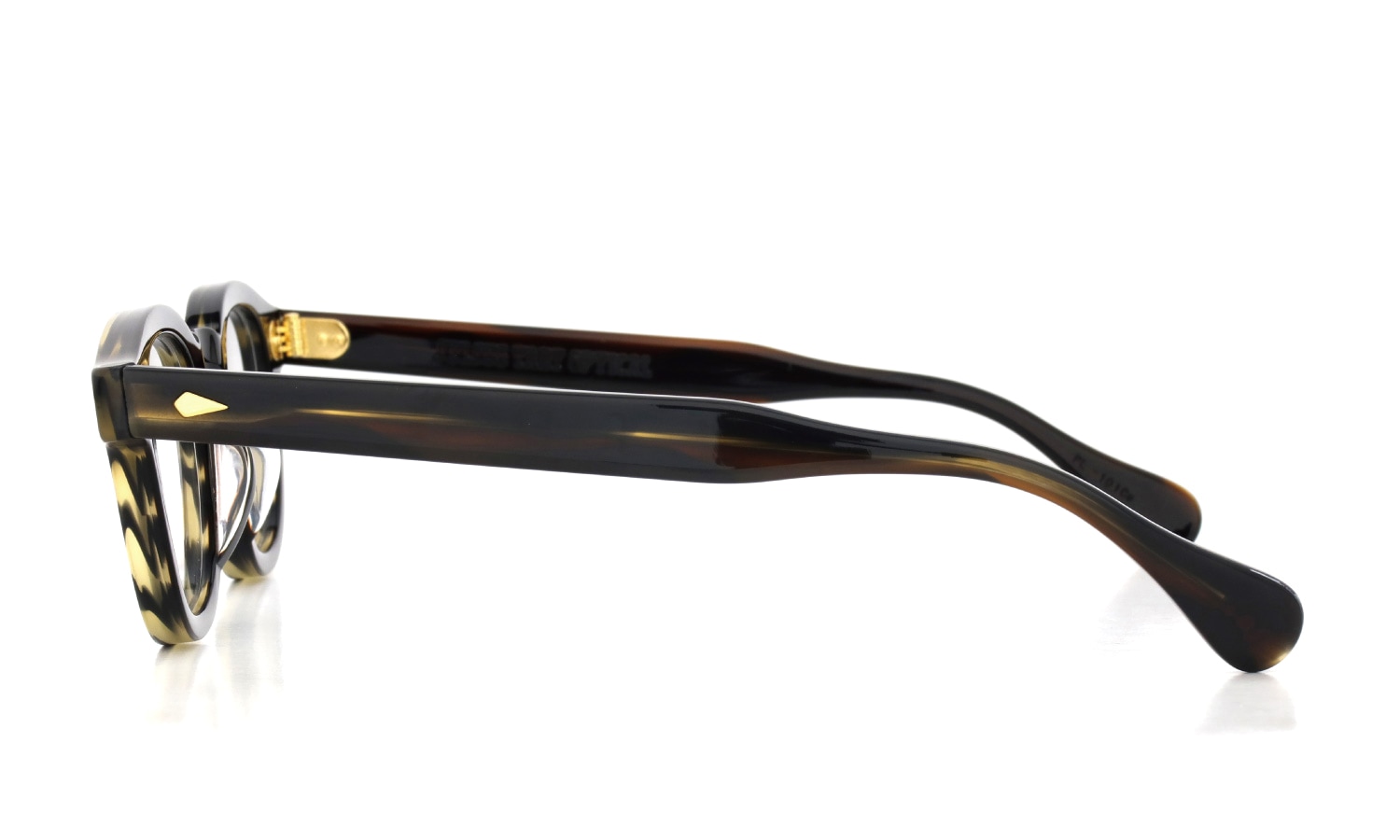 JULIUS TART OPTICAL AR Gold Series メガネ AR-44-24 Camo Sasa/Gold PL-101Ce 側面