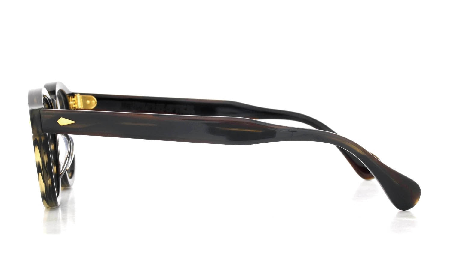 JULIUS TART OPTICAL AR Gold Series メガネ AR-46-22 Camo Sasa/Gold