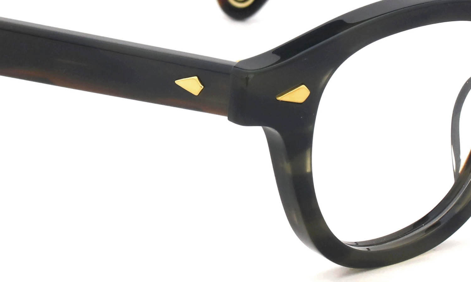 JULIUS TART OPTICAL AR Gold Series メガネ AR-46-22 Camo Sasa/Gold