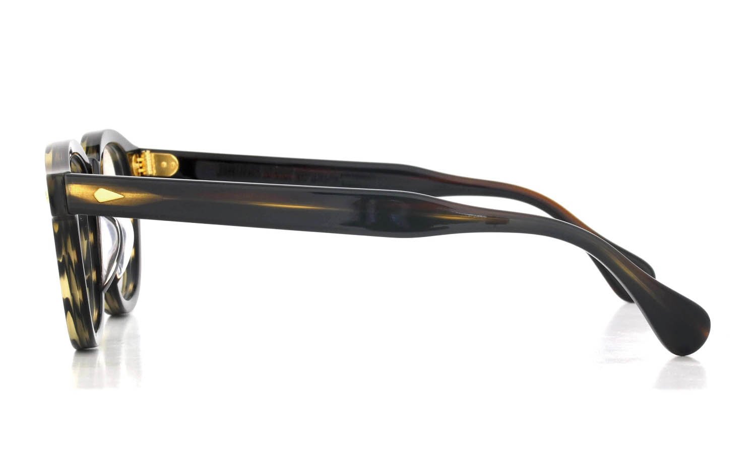 JULIUS TART OPTICAL AR Gold Series メガネ AR-48-22 Camo Sasa/Gold