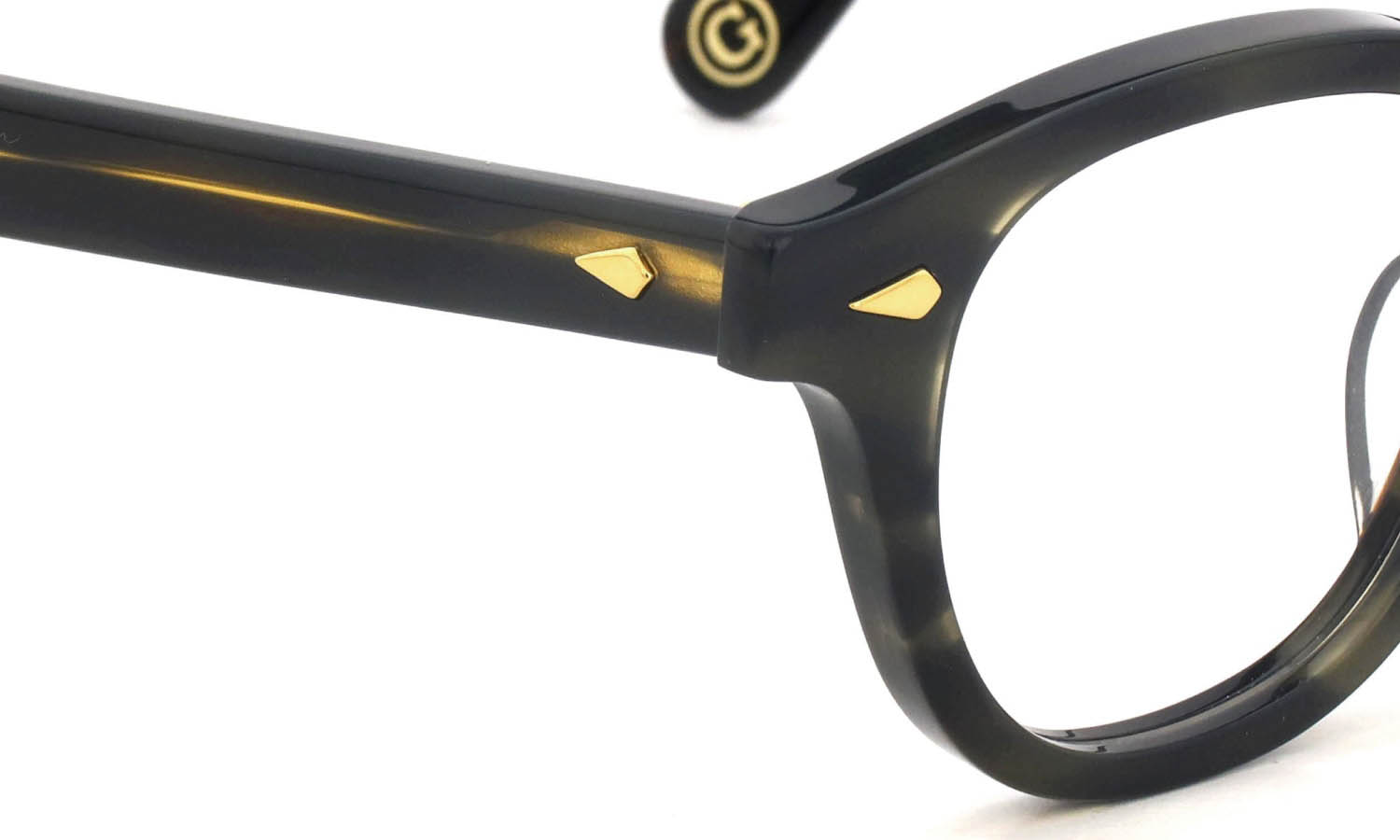 JULIUS TART OPTICAL AR Gold Series メガネ AR-48-22 Camo Sasa/Gold