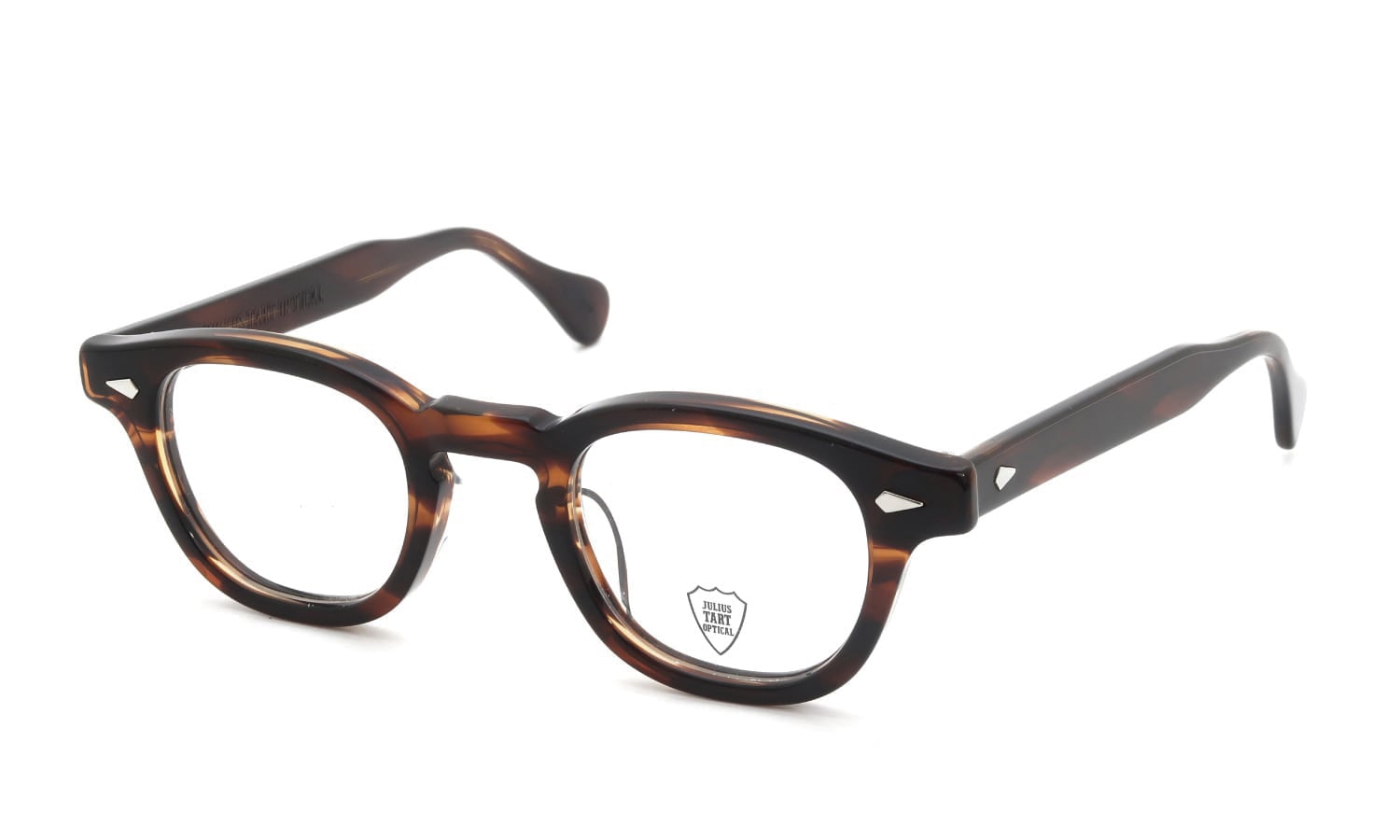 JULIUS TART OPTICAL メガネ通販 AR-44-24 PL-101M DEMI-AMBER