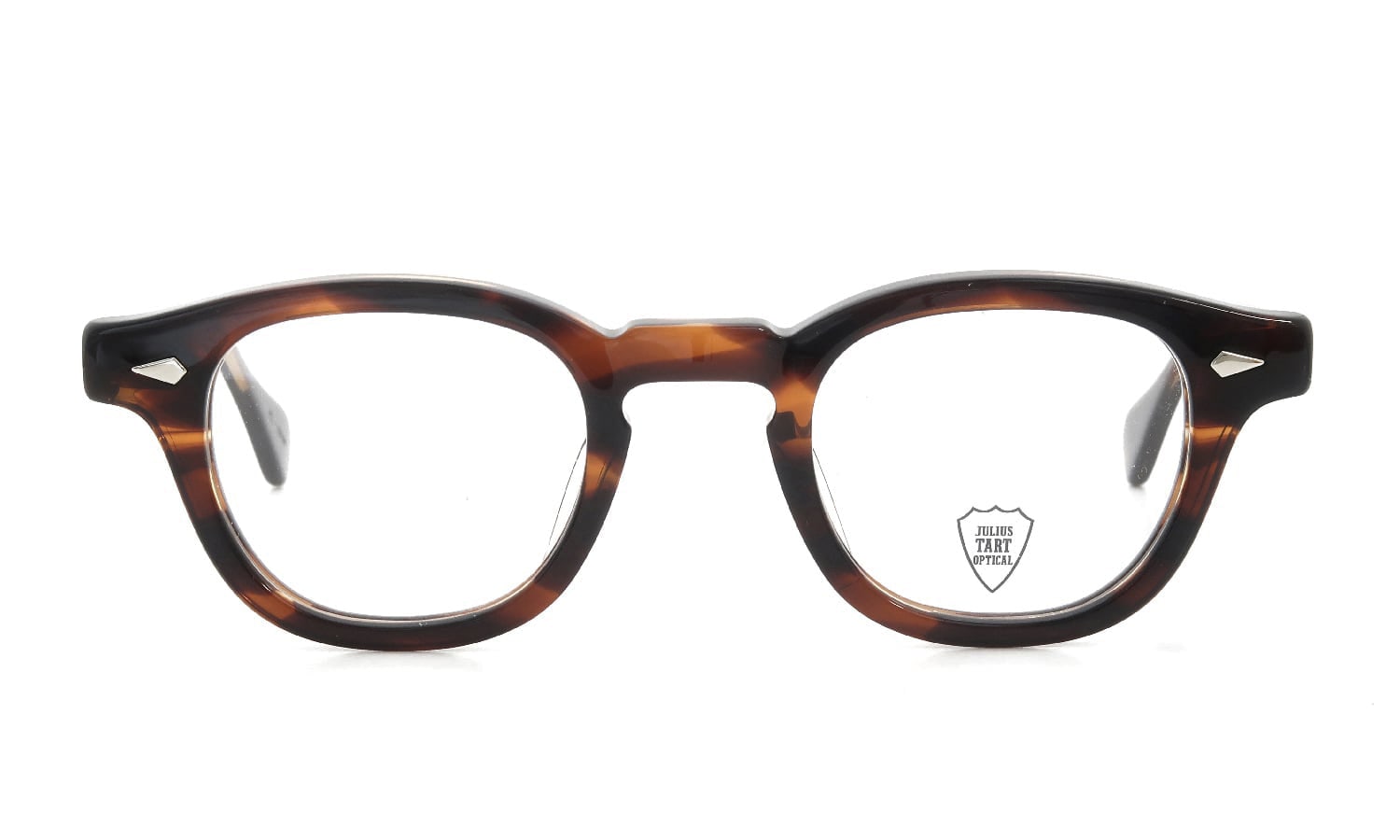 JULIUS TART OPTICAL メガネ通販 AR-44-24 PL-101M DEMI-AMBER