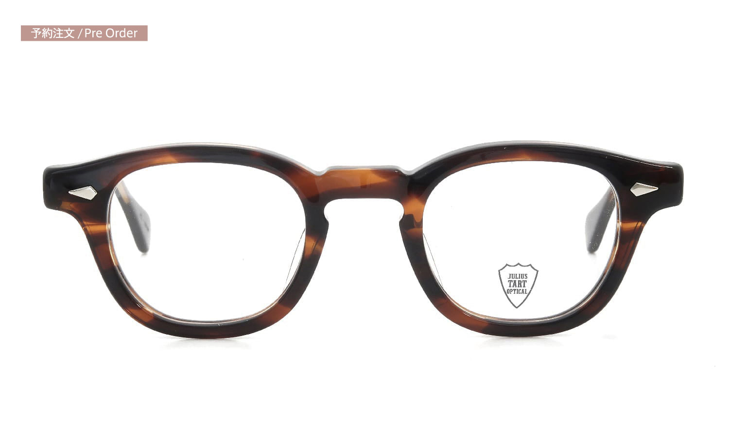 JULIUS TART OPTICAL 通販 AR-44-24 Demi Amber