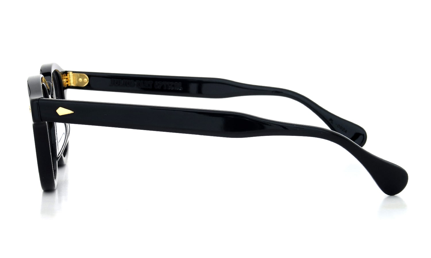 JULIUS TART OPTICAL ジュリアス タート オプティカル AR Gold Series メガネ通販 AR-46-22 BLACK/Gold PL-002A