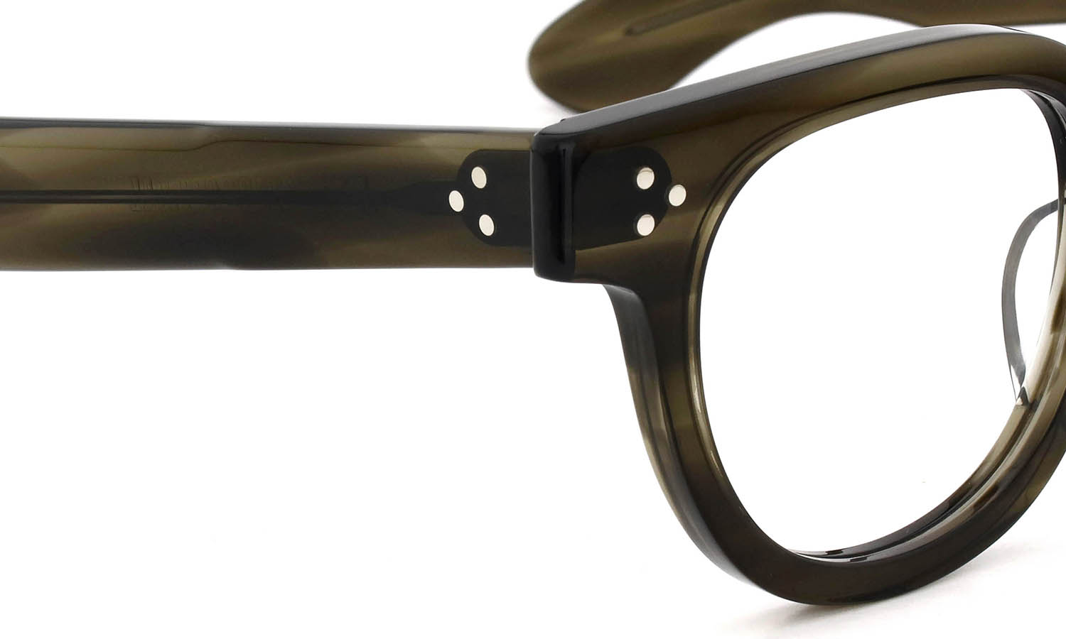 JULIUS TART OPTICAL メガネ通販 FDR-50-24 OLIVE GREEN SASA