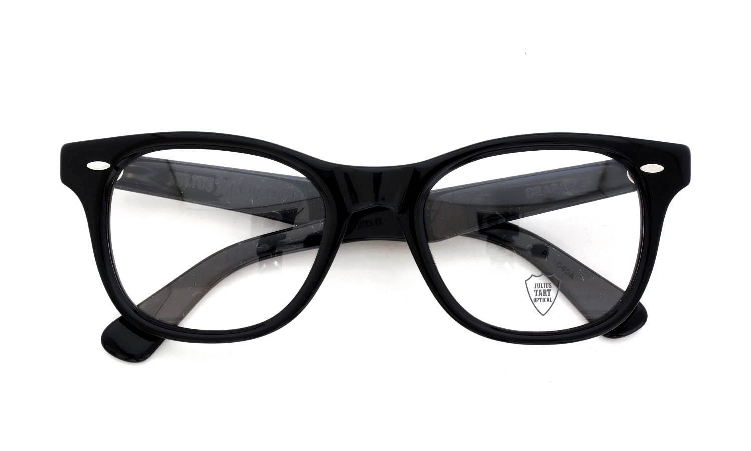 JULIUS TART OPTICAL メガネ通販 SEAFARE 54-22 BLACK PL-040A 
