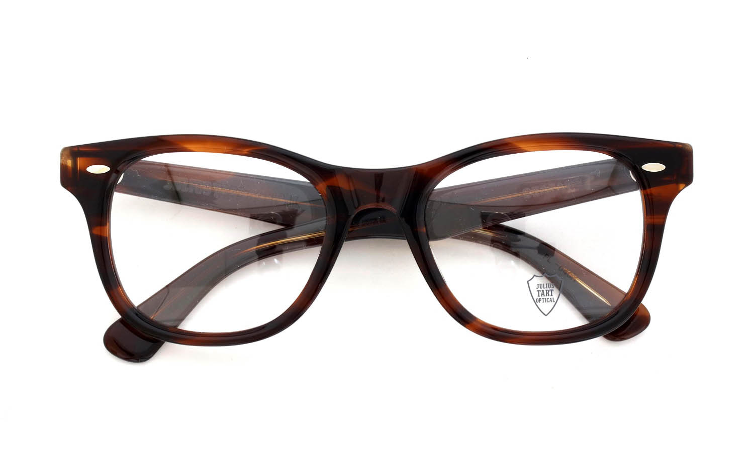 JULIUS TART OPTICAL メガネ通販 SEAFARE 54-22 DEMI AMBER PL-040M