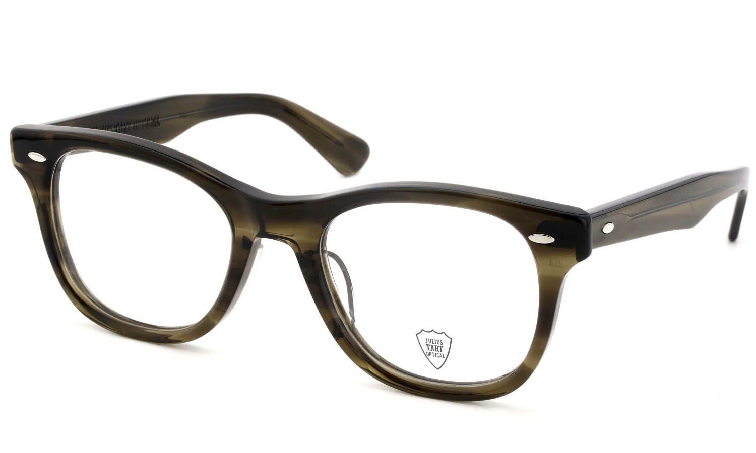 JULIUS TART OPTICAL メガネ通販 SEAFARE 54-22 OLIVE GREEN SASA PL-040SP