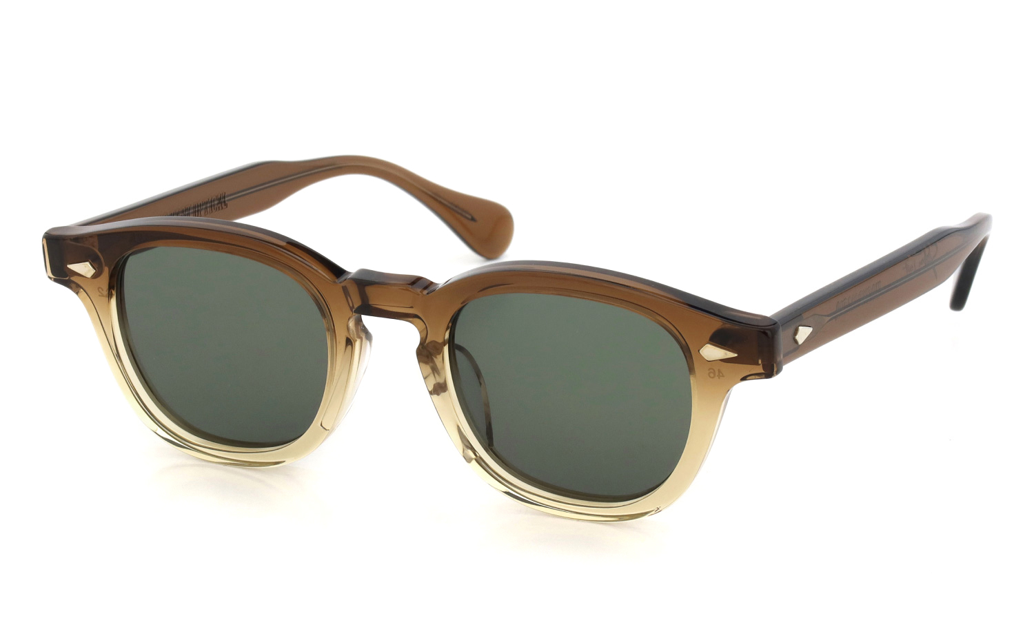 JULIUS TART OPTICAL × WACKO MARIA コラボレーションサングラス AR-46-22 Brown Gradient / 2B G-15 LENS