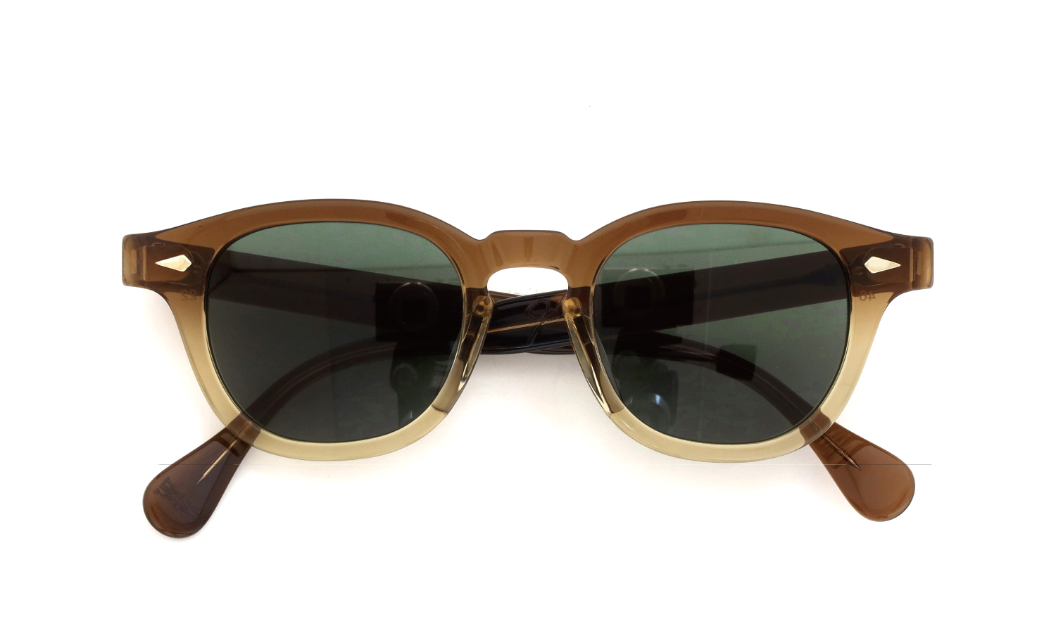 JULIUS TART OPTICAL × WACKO MARIA コラボレーションサングラス AR-46-22 Brown Gradient / 2B G-15 LENS