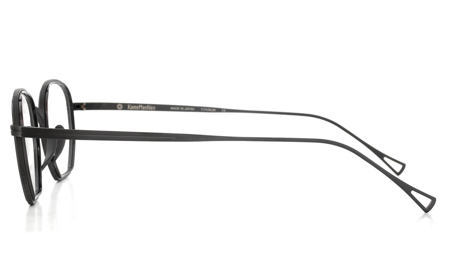 KameManNen メガネ通販 KMN-1235 (46) MBK/BK