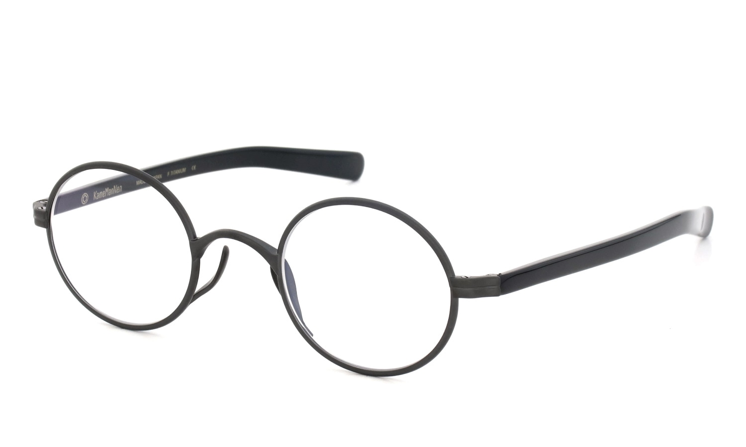 KameManNen メガネ通販 KMN-33 43mm MBK