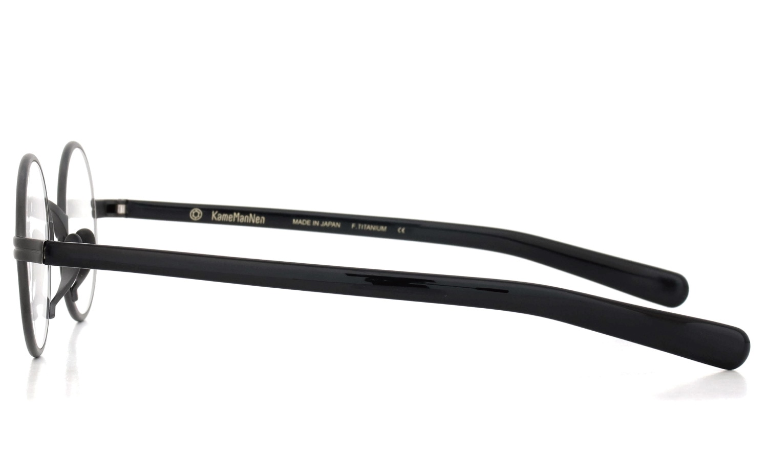 KameManNen メガネ通販 KMN-33 43mm MBK