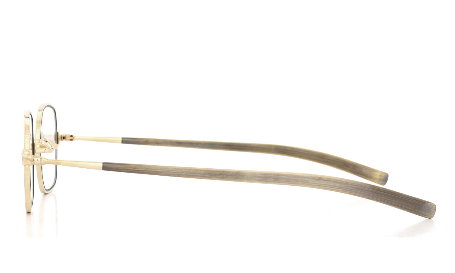 KameManNen メガネ通販 KMN-774MA(42) GD/MBK