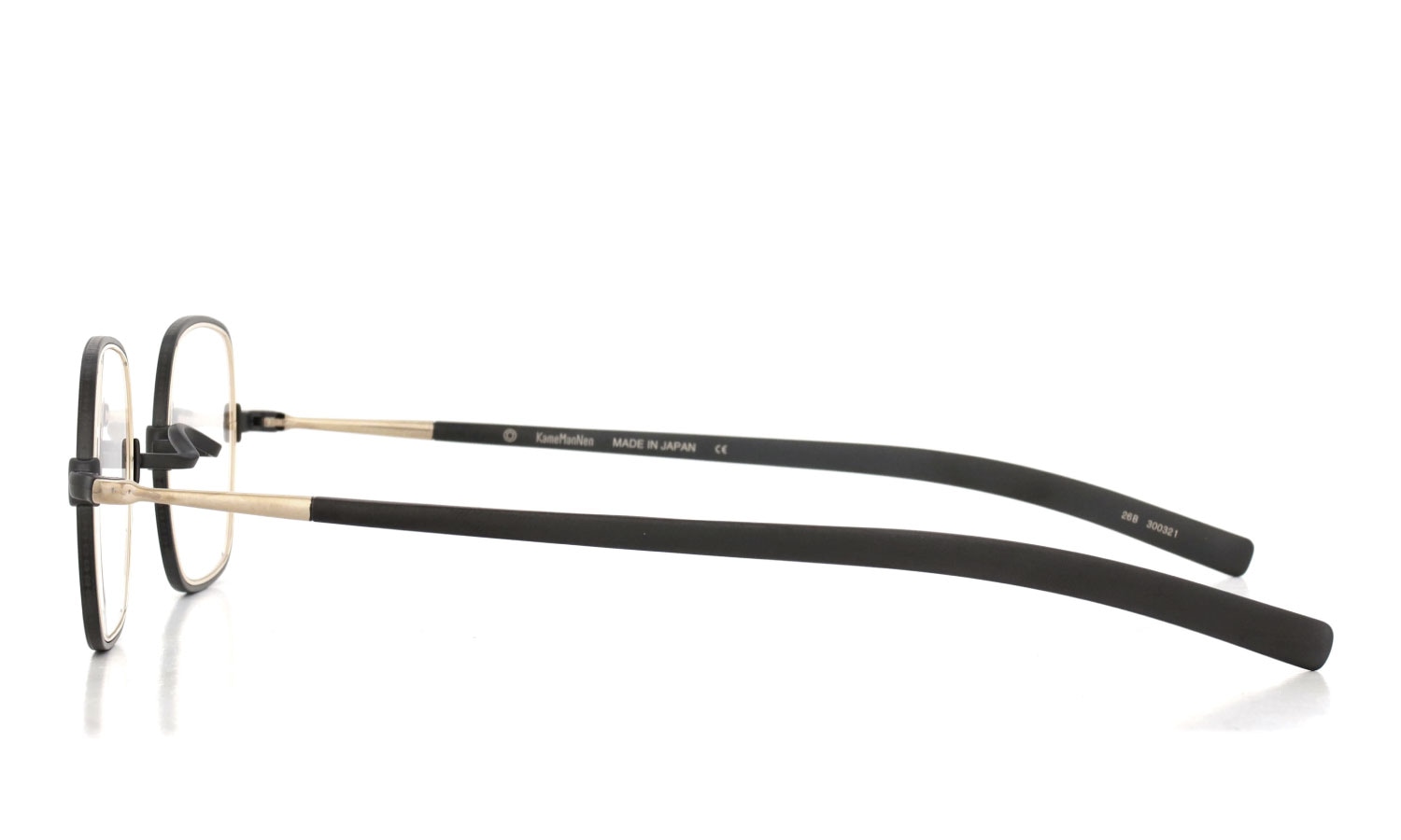 KameManNen メガネ通販 KMN-774MA(42) MBK/GD
