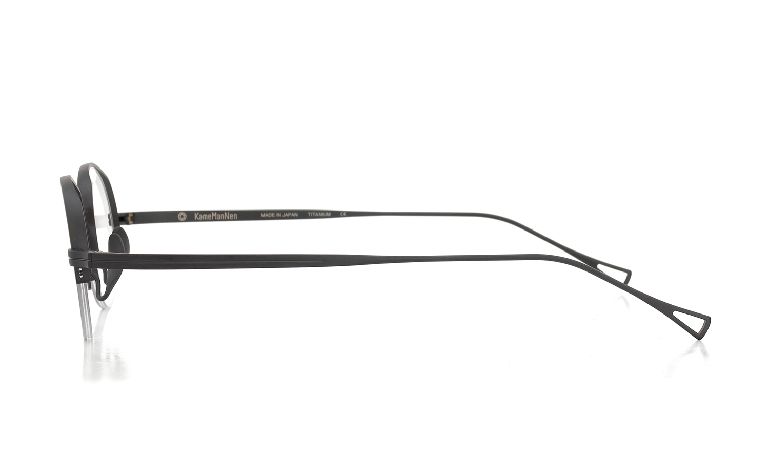 KameManNen メガネ通販 KMN-9930 MBK 47size 側面