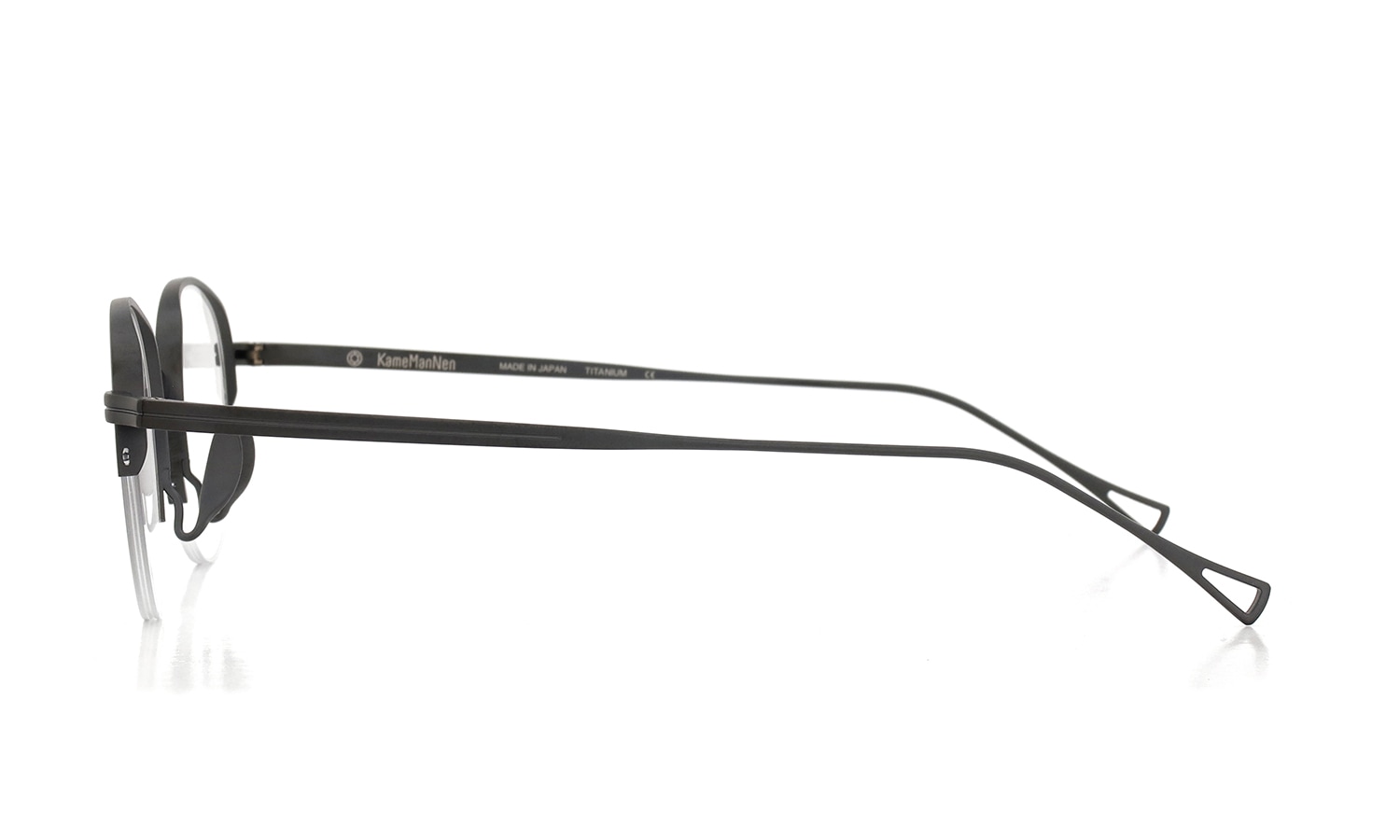 KameManNen メガネ通販 KMN-9931 MBK 45size 側面