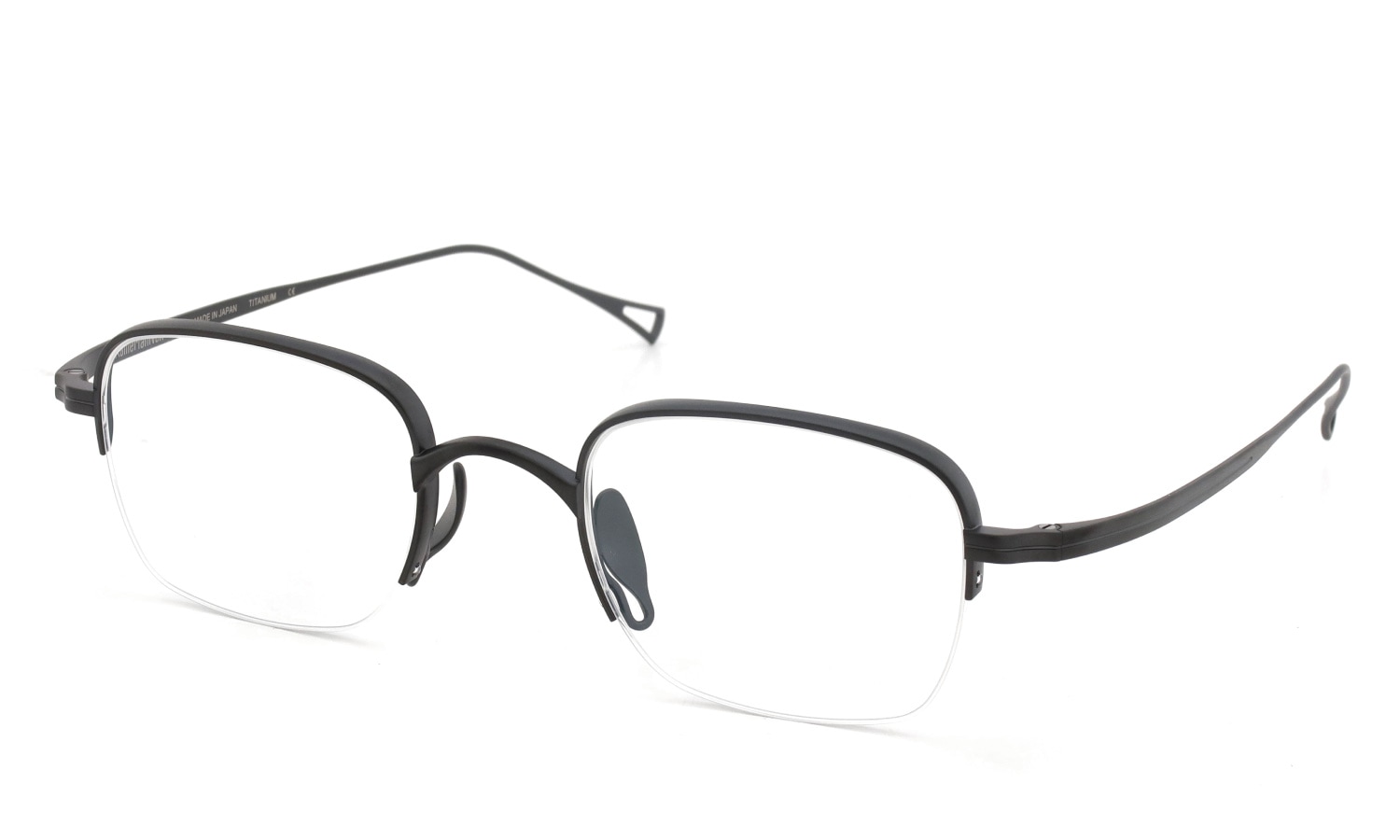 KameManNen メガネ通販 KMN-9932 MBK 48size 斜め正面