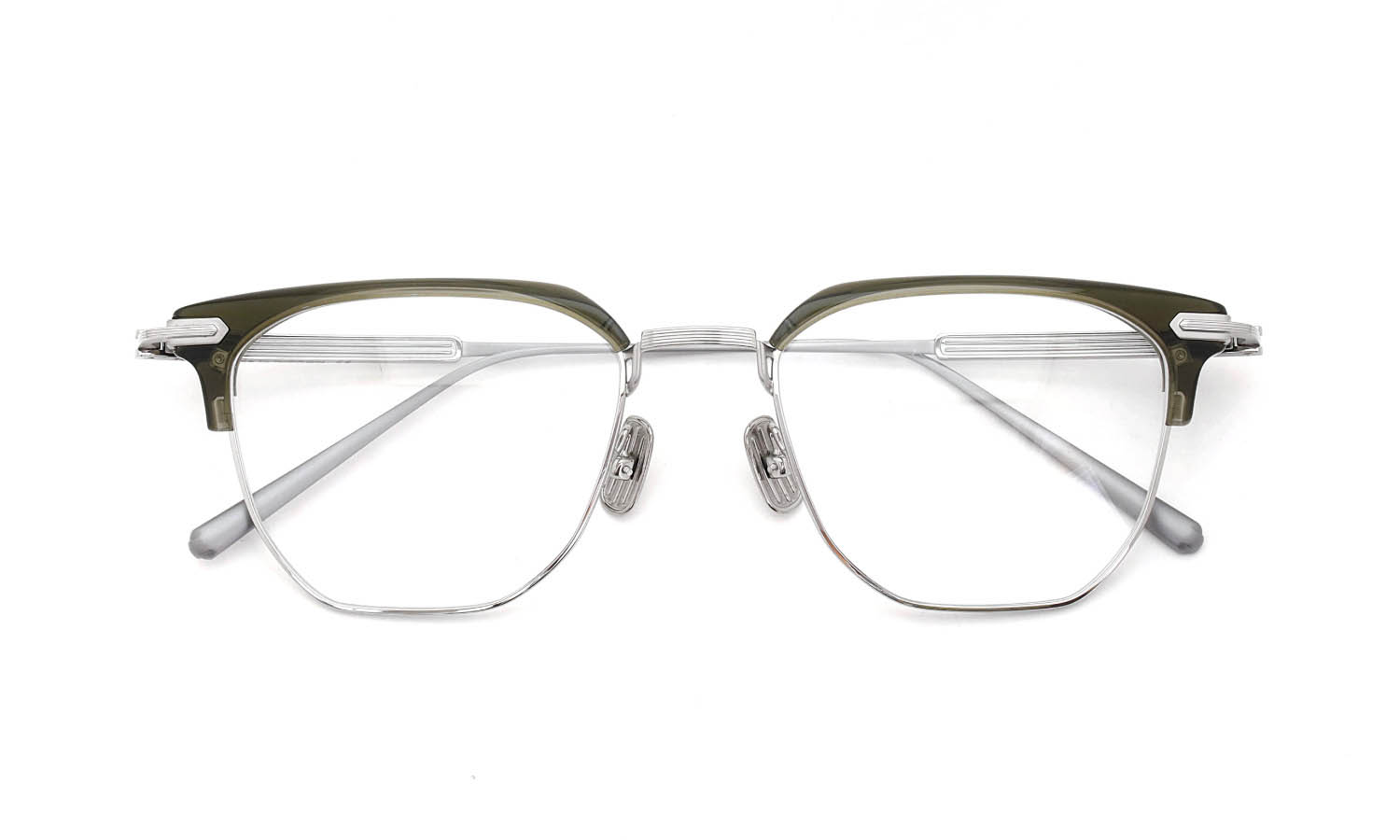 Lunetta BADA メガネ通販 73/09 col.0050 KHAKI・TITAN GREY