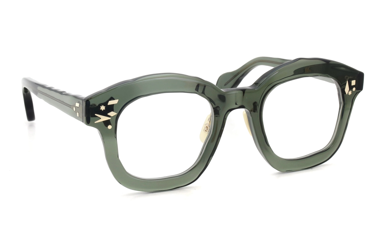 MASAHIROMARUYAMA メガネ通販 MM-0108 No.3 Clear dark green