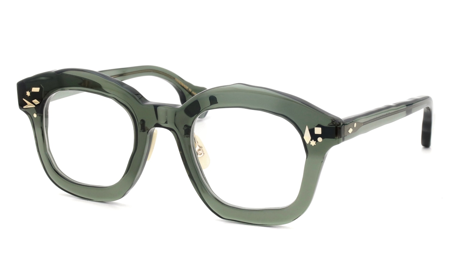 MASAHIROMARUYAMA メガネ通販 MM-0108 No.3 Clear dark green
