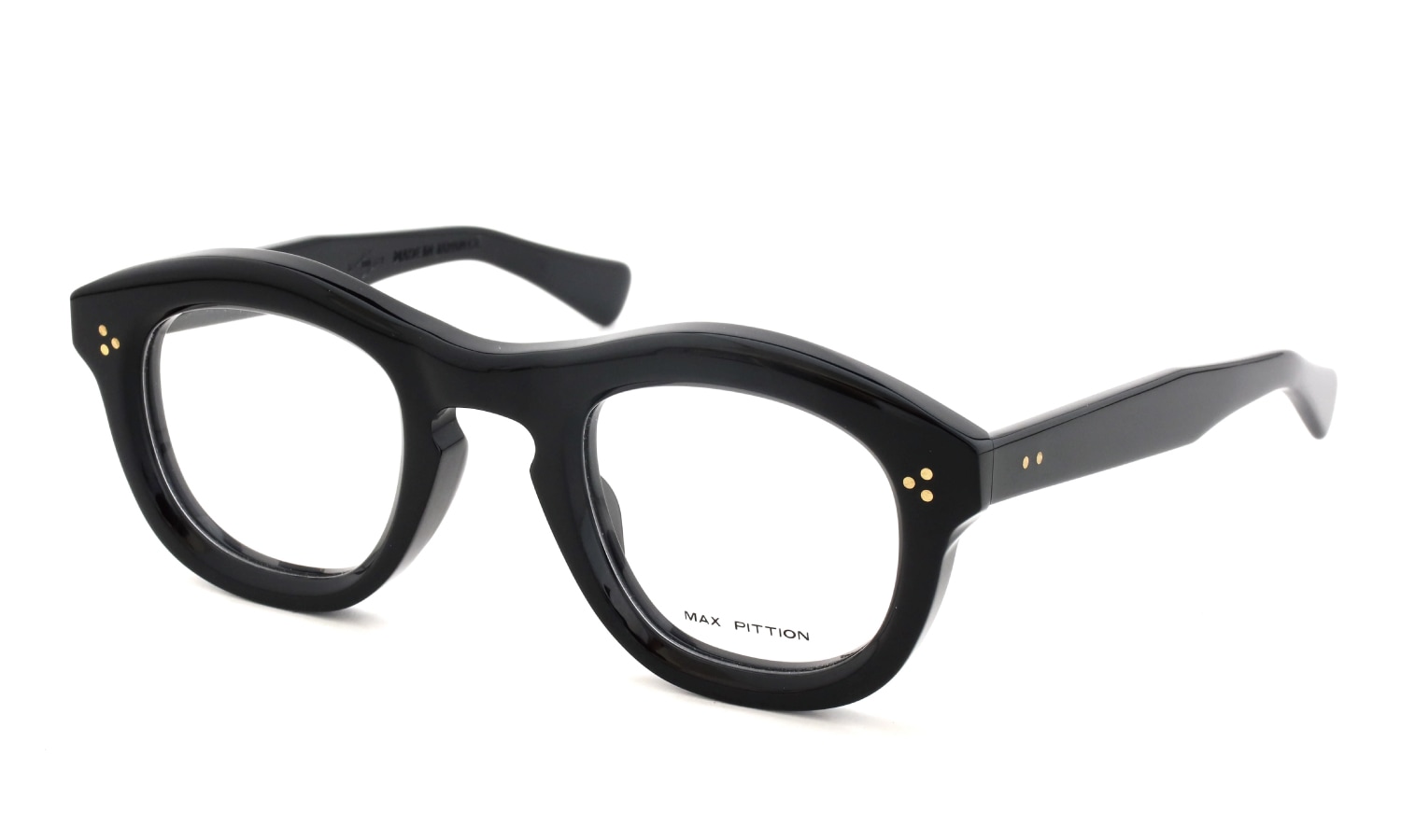 MAX PITTION マックス ピティオン メガネ通販 LE CAGOT 47-29 PIANO BLACK PL-016A
