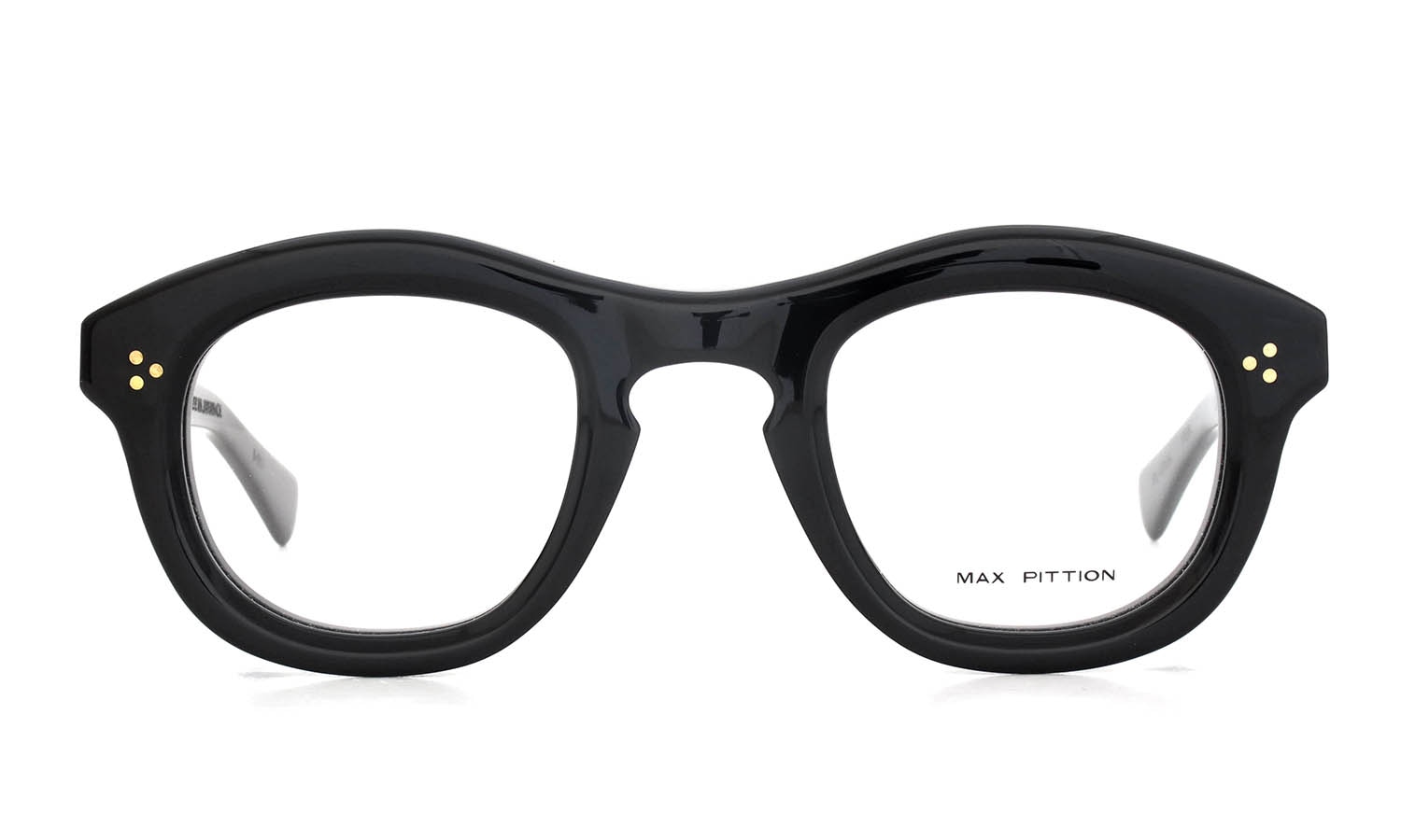 MAX PITTION マックス ピティオン メガネ通販 LE CAGOT 47-29 PIANO BLACK PL-016A