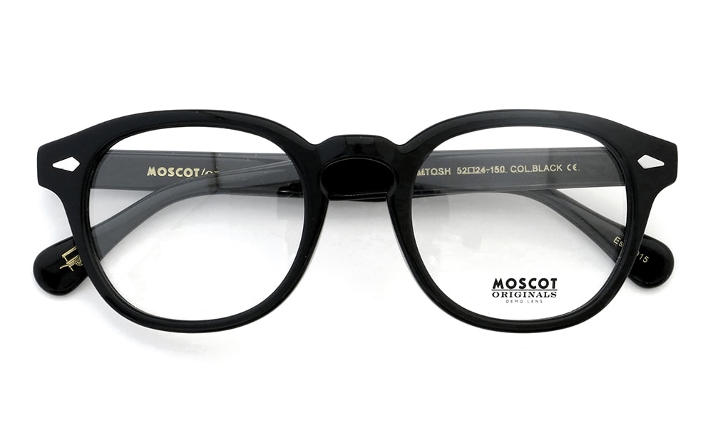 MOSCOT メガネ通販 LEMTOSH Black 52
