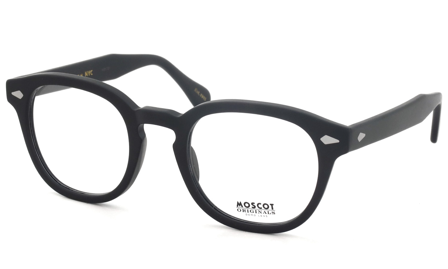 MOSCOT メガネ通販 LEMTOSH Matte Black 52