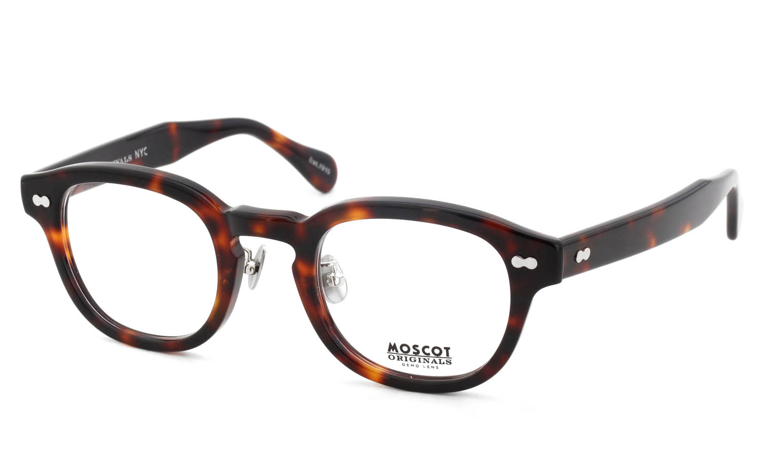 MOSCOT 2026年春発表 限定生産メガネ LEMTOSH BURNT TORTS 46size JPN LTD 20