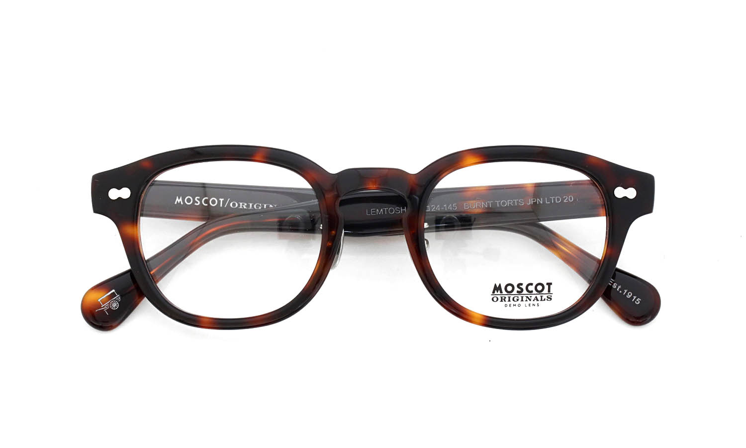MOSCOT 2026年春発表 限定生産メガネ LEMTOSH BURNT TORTS 46size JPN LTD 20