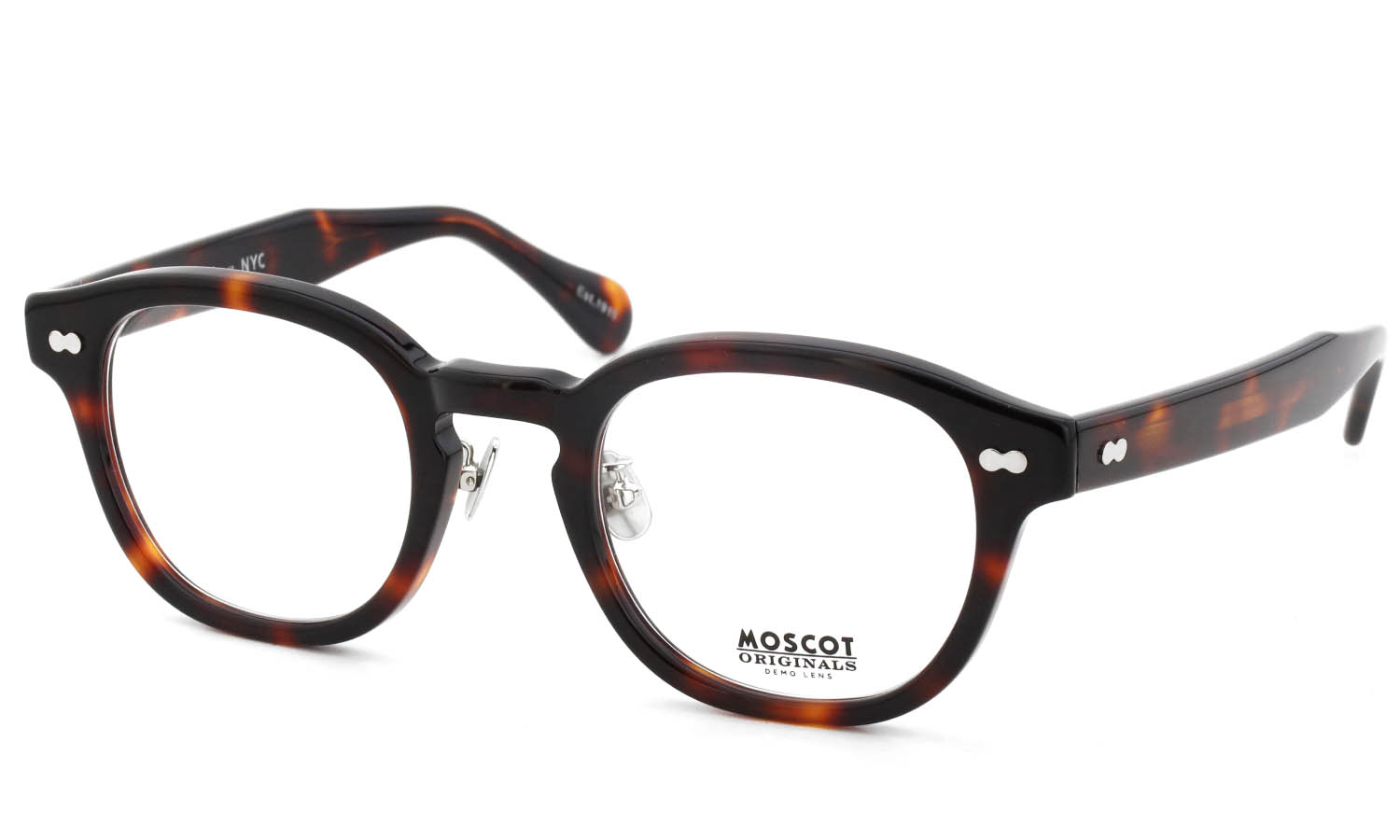 MOSCOT 2026年春発表 限定生産メガネ LEMTOSH BURNT TORTS 49size JPN LTD 20