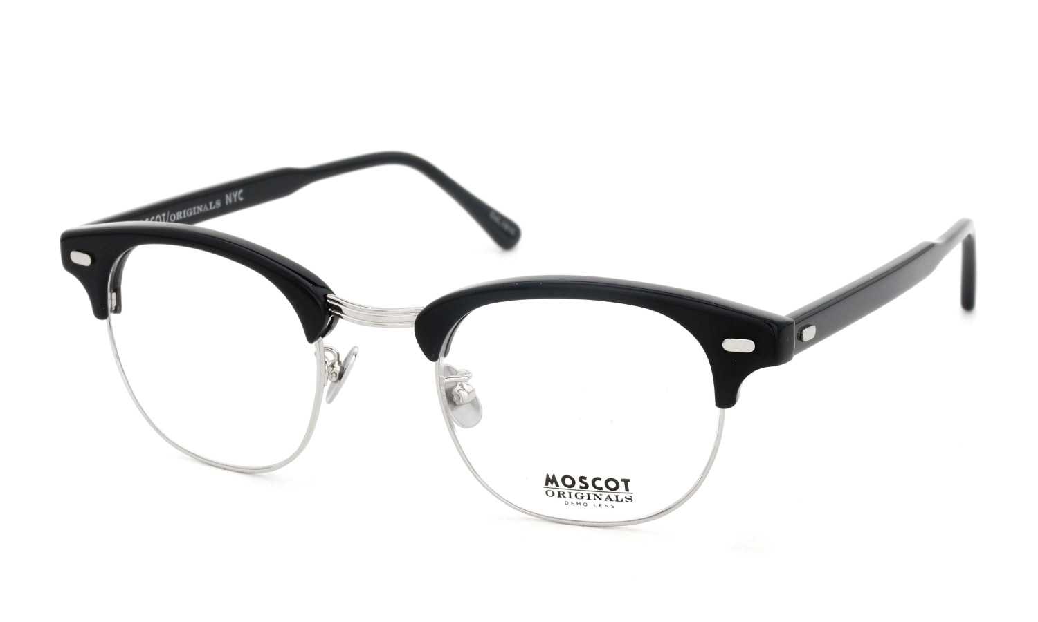 MOSCOT 2026年春発表 限定生産メガネ YUKEL(48) BKS 48□22size JPN LTD 20
