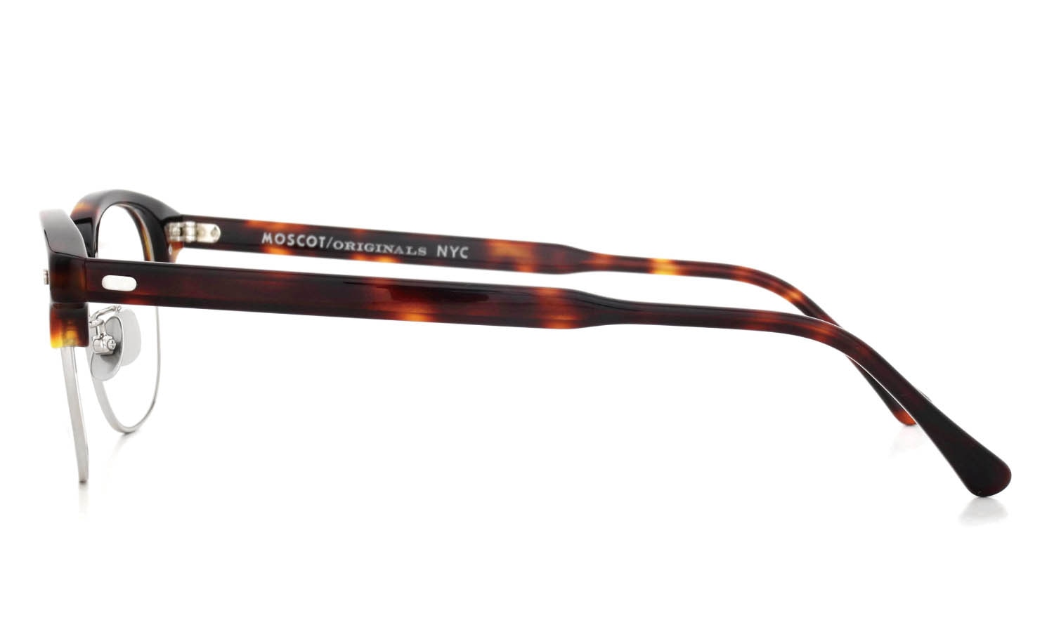 MOSCOT 2026年春発表 限定生産メガネ YUKEL(48) BURNT TORTS 48□22size JPN LTD 20