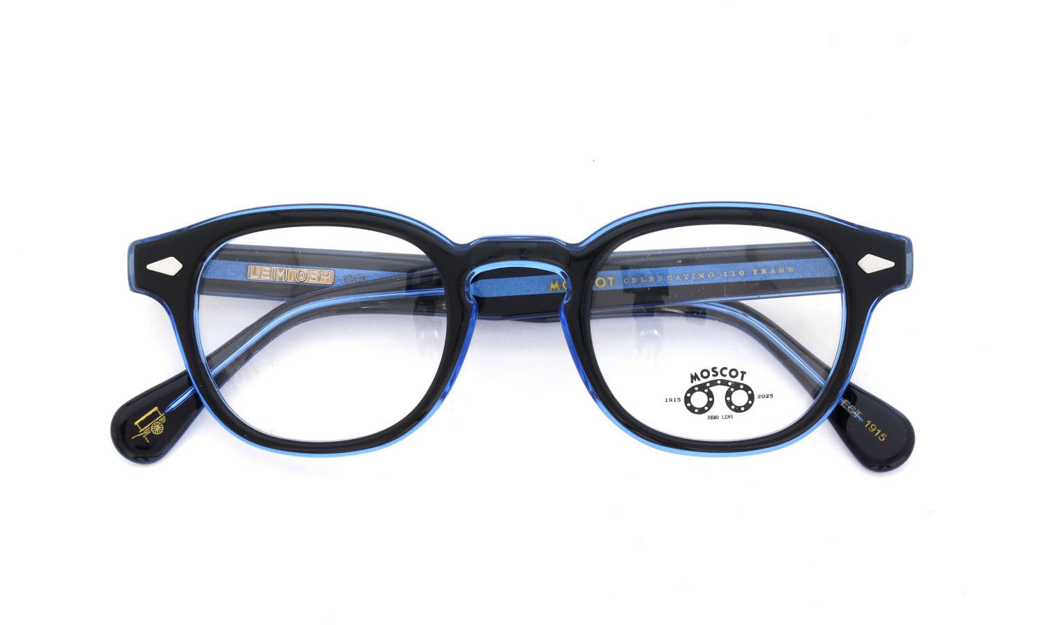 モスコット MOSCOT 110周年記念 限定メガネ LEMTOSH レムトッシュ BLUE 110 LE 46□24