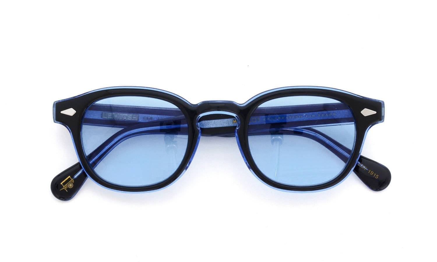 モスコット MOSCOT 110周年記念 限定サングラス LEMTOSH レムトッシュ BLUE 110 LE/CELEBRITY BLUE 46□24