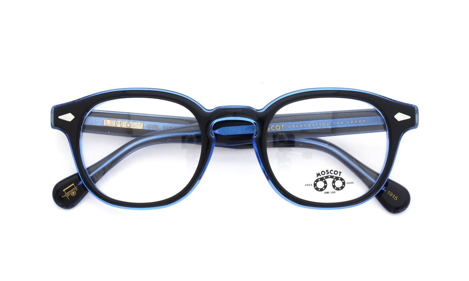 モスコット MOSCOT 110周年記念 限定メガネ LEMTOSH レムトッシュ BLUE 110 LE 49□24