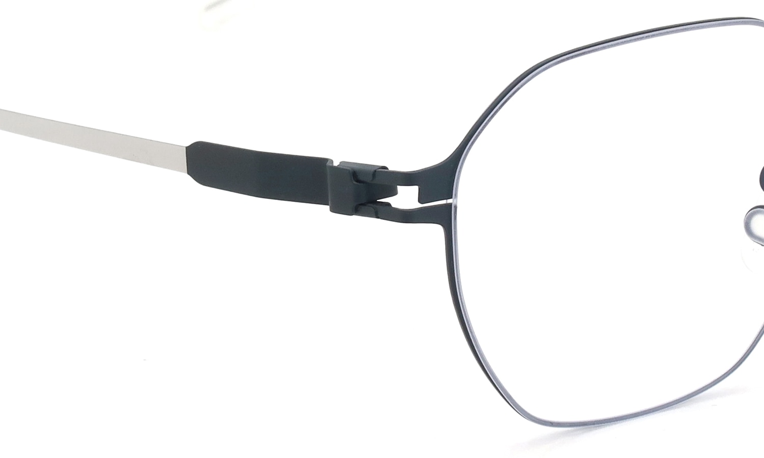 MYKITA メガネ BRISTOL COL.271 ヒンジ表側ディテール