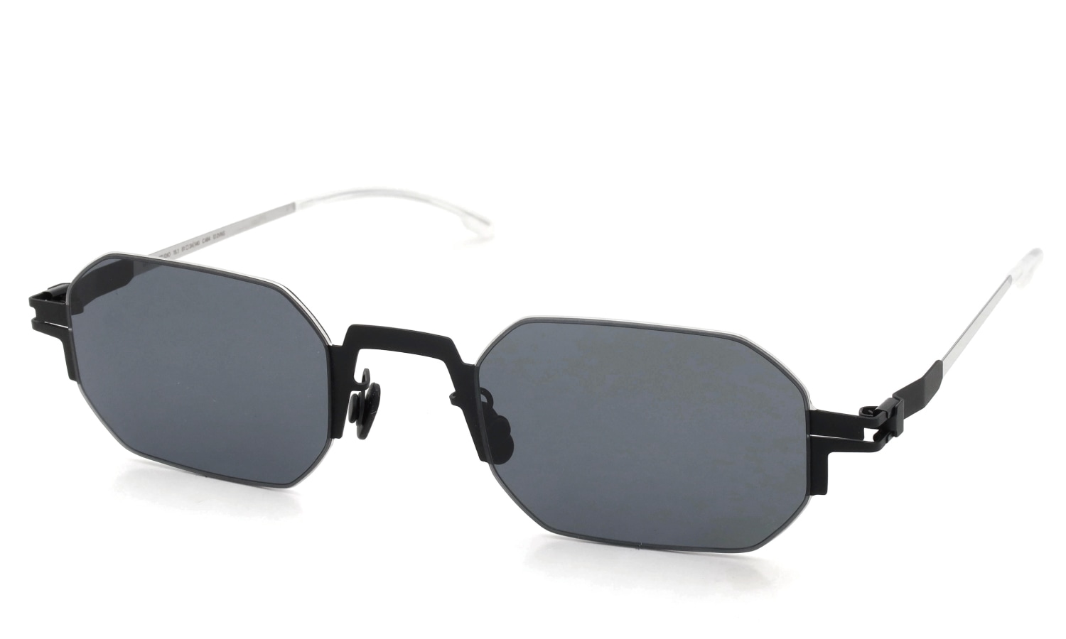 MYKITA STUDIO 15.1 2025年秋発表新作サングラス Black/Silver Darkgrey Solid