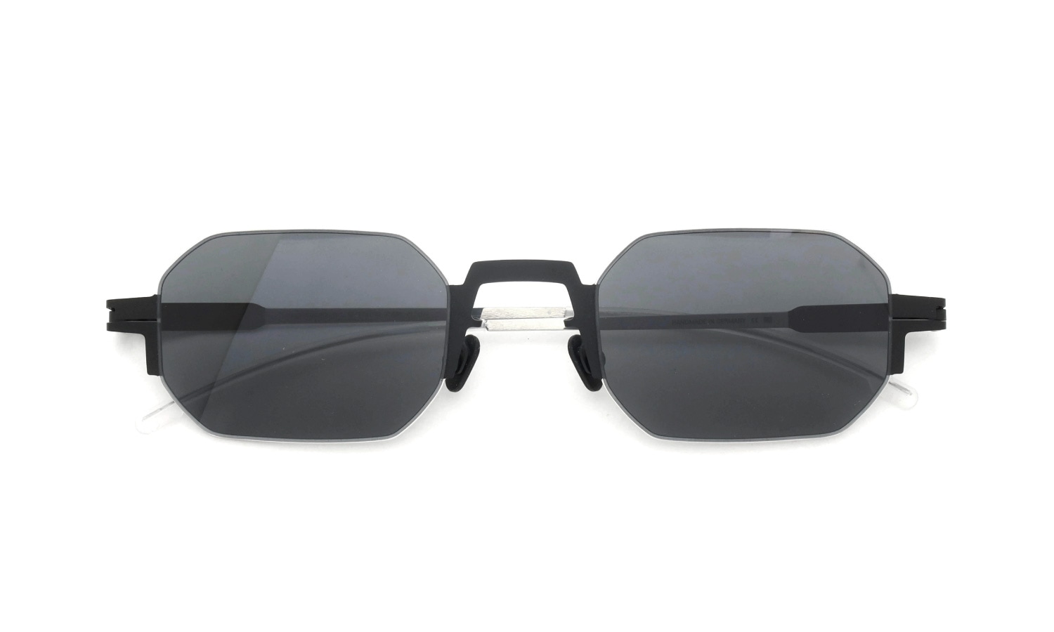 MYKITA STUDIO 15.1 2025年秋発表新作サングラス Black/Silver Darkgrey Solid