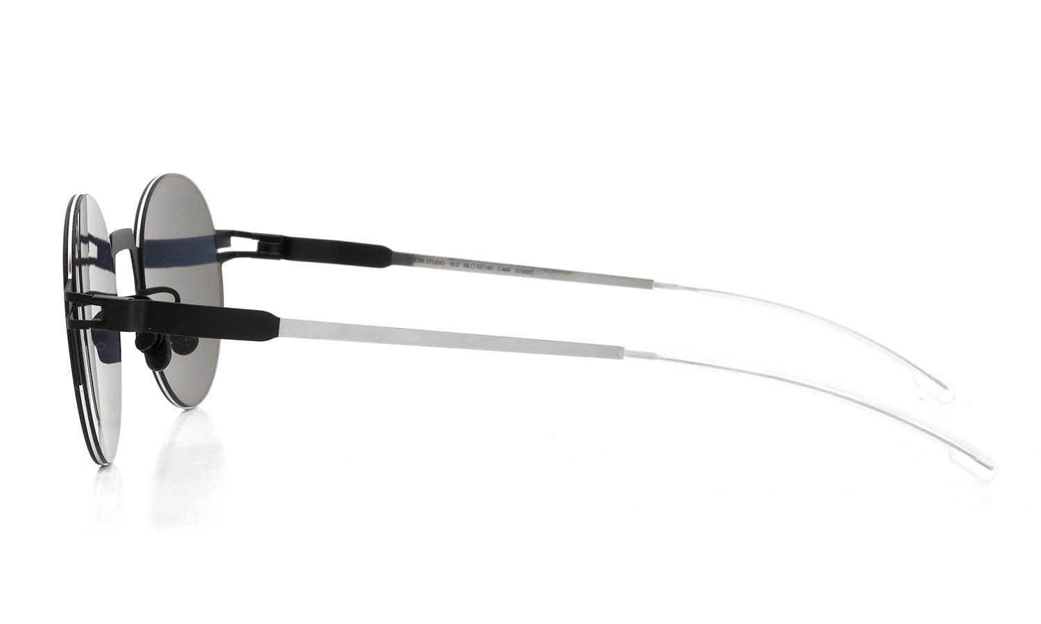 MYKITA STUDIO 15.2 2025年秋発表新作サングラス Black/Silver Darkgrey Solid