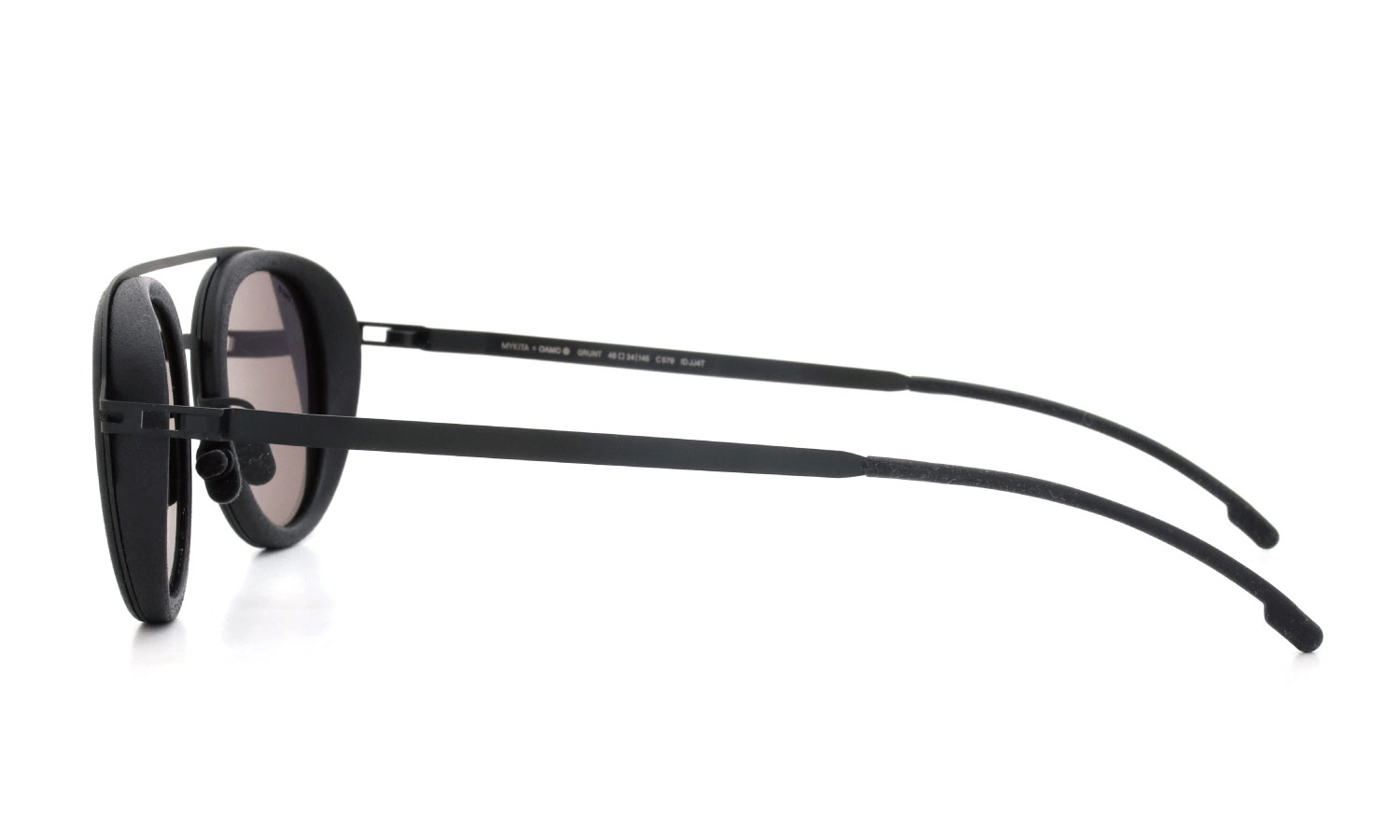 MYKITA+OAMC サングラス通販 GRUNT MH-6 PitchBlack/Black