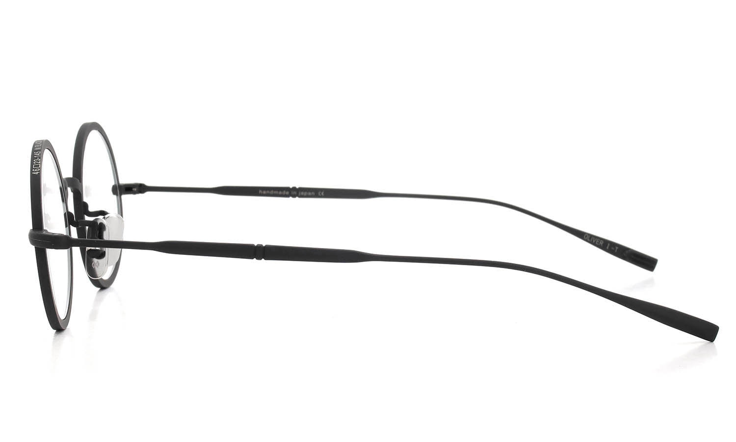 OG×OLIVERGOLDSMITH メガネ通販 OLIVER I-T col.M BLACK