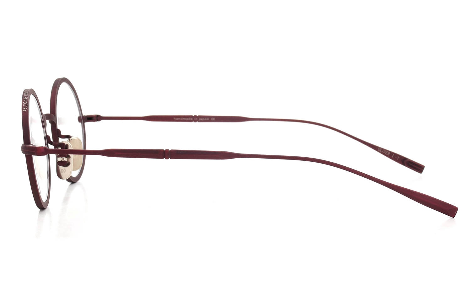 OG×OLIVERGOLDSMITH メガネ通販 OLIVER I-T col.RED-COAT